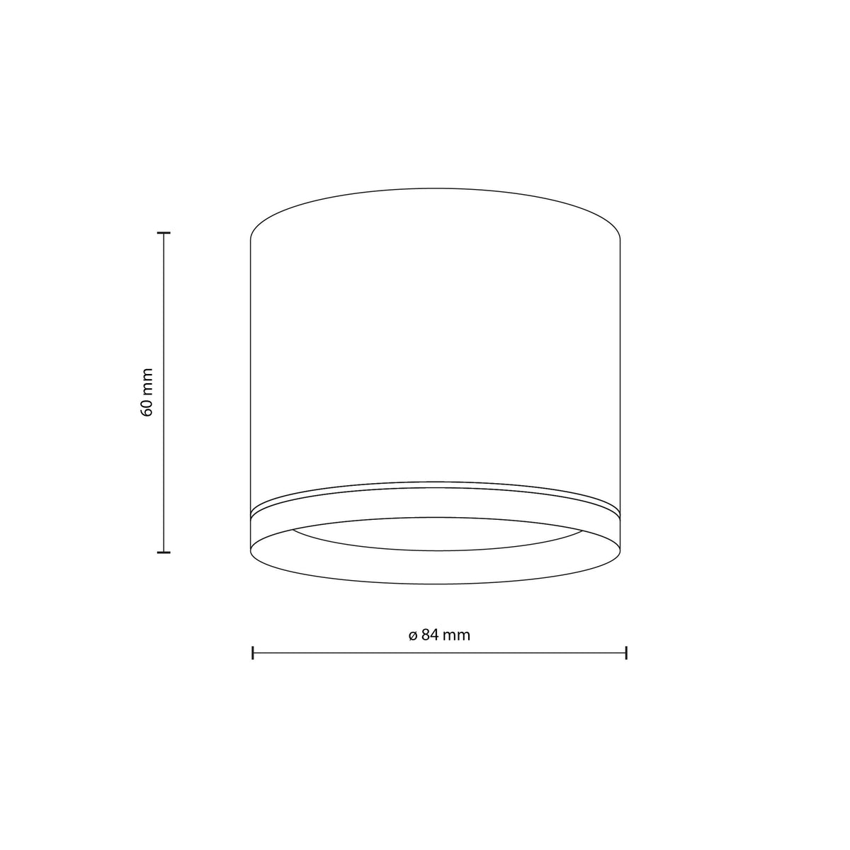 Plafonieră de exterior TK Lighting Vivo, negru, 10594
