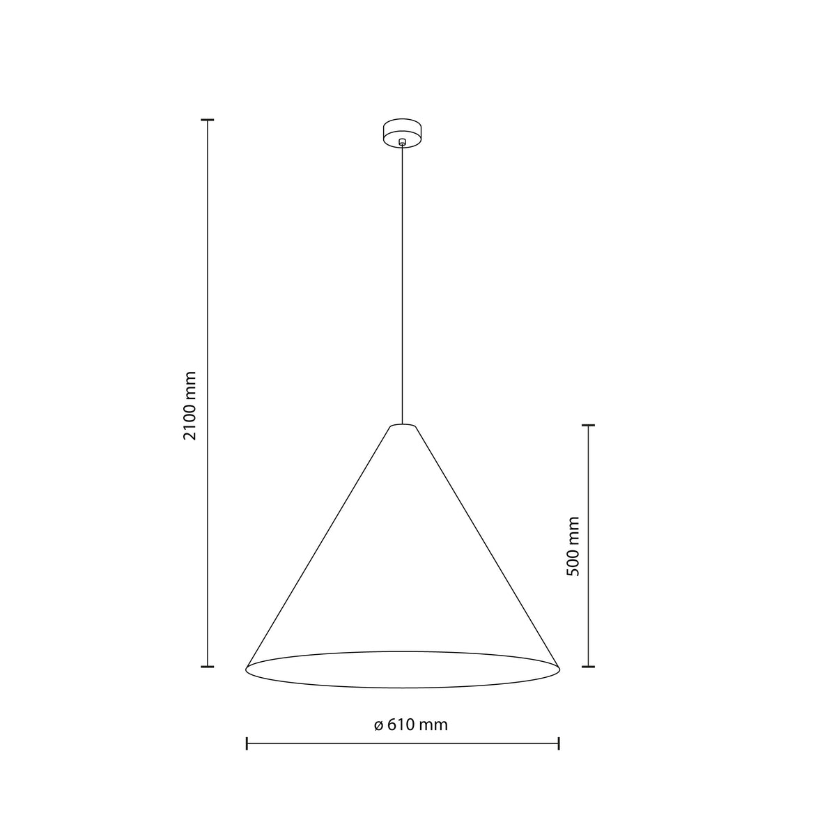 Pendul TK Lighting Solis Ciemny, lemn, stejar, 10598