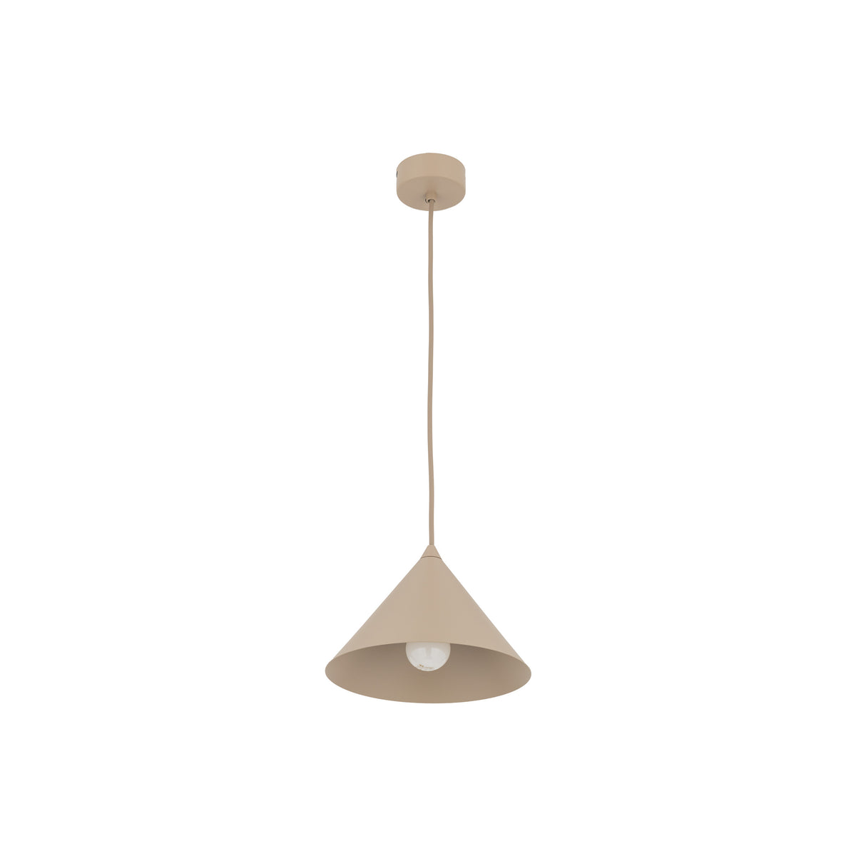 Pendul TK Lighting Cono S, nisip, 10619