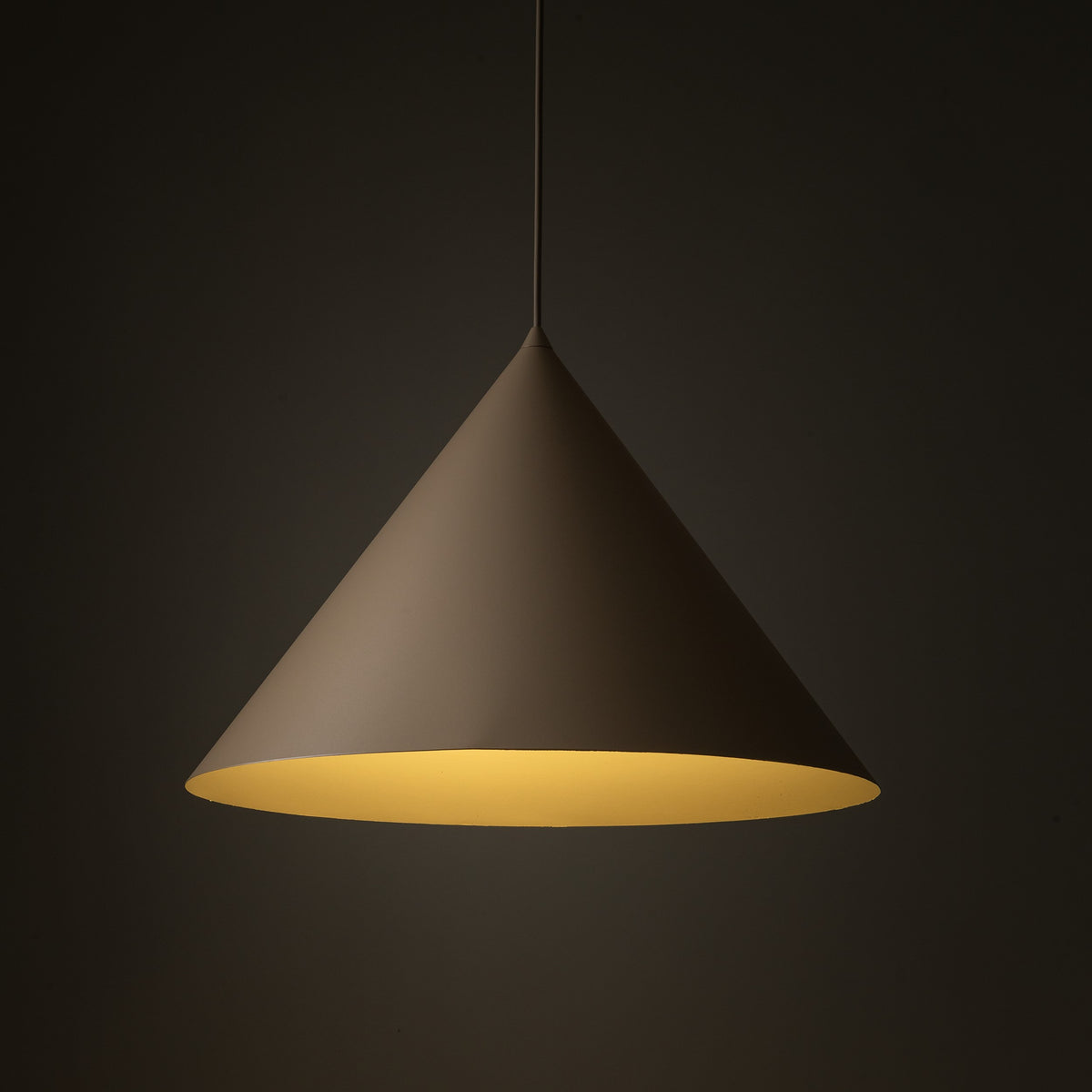 Pendul TK Lighting Cono XL, nisip, 10622