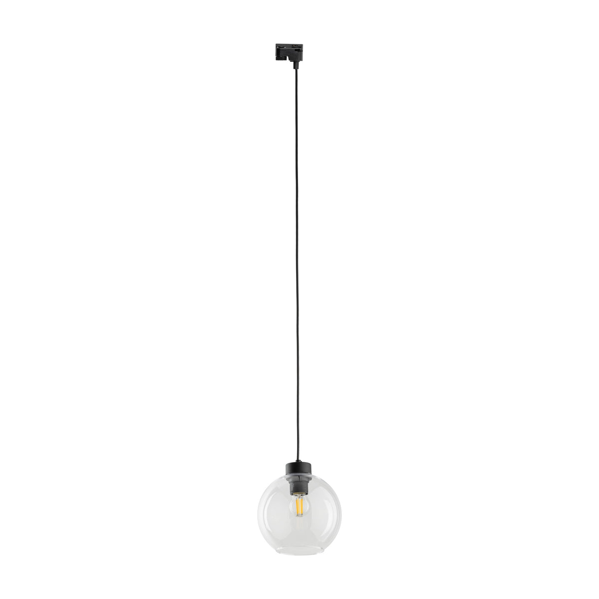 Spot pe șină TK Lighting Tracer Cubus, transparent, 10665