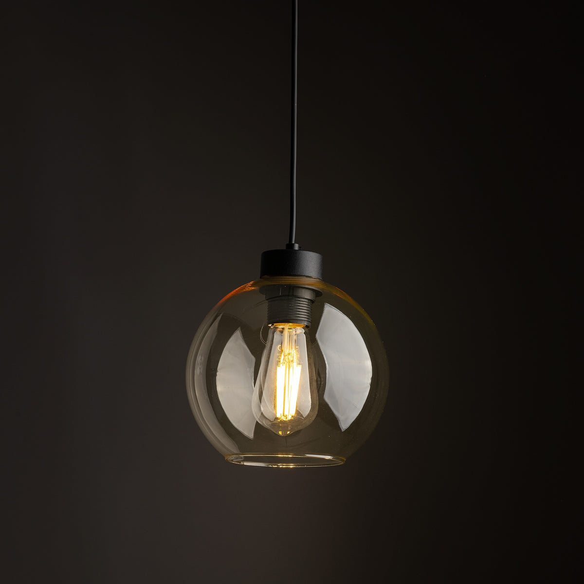 Spot pe șină TK Lighting Tracer Cubus, chihlimbar, 10667