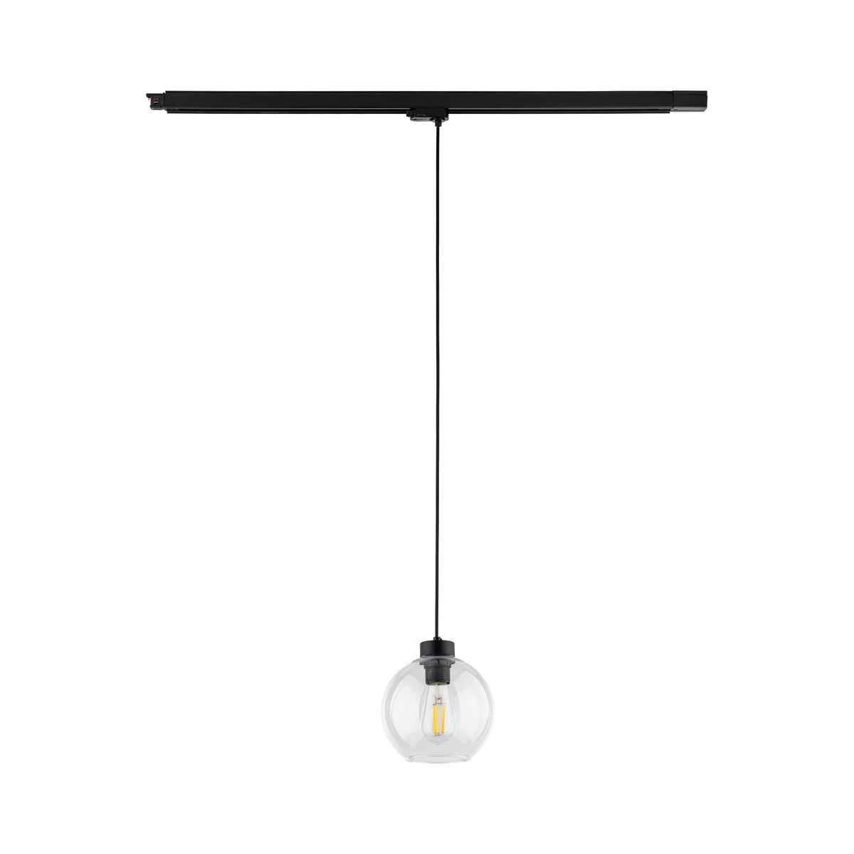 Spot pe șină TK Lighting Tracer Cubus Trifazat, transparent, 10685