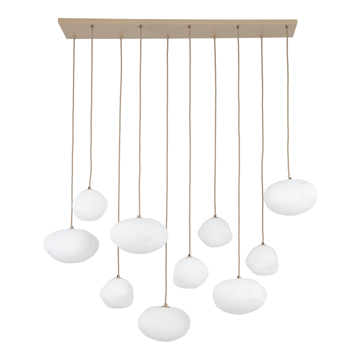 Lustră TK Lighting Nebia, nisip, 10 x G9, 10754
