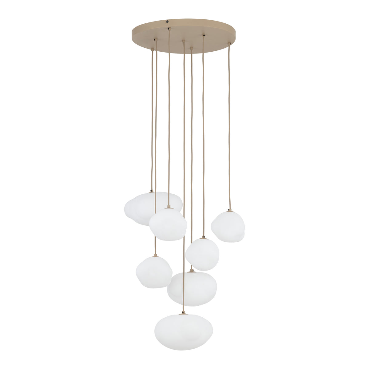 Lustră TK Lighting Nebia, nisip, 7 x G9, 10756
