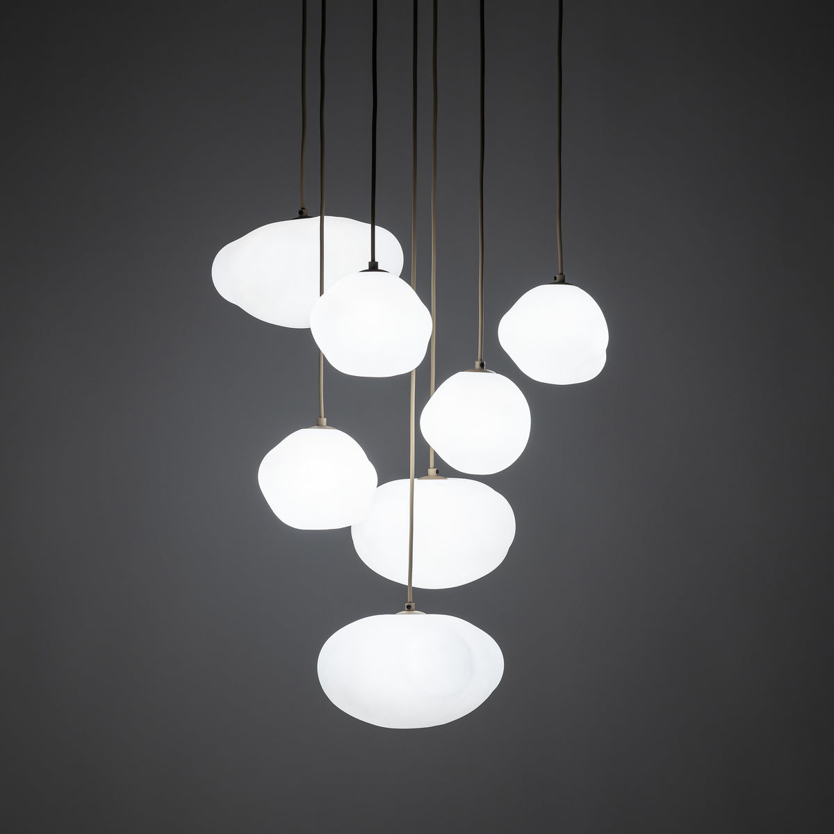 Lustră TK Lighting Nebia, nisip, 7 x G9, 10756