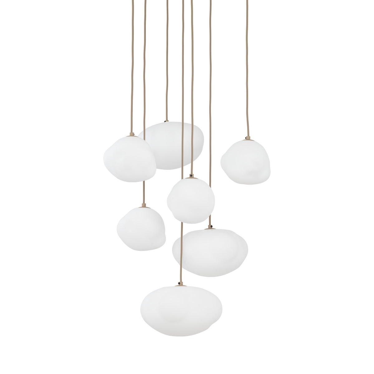Lustră TK Lighting Nebia, nisip, 7 x G9, 10756