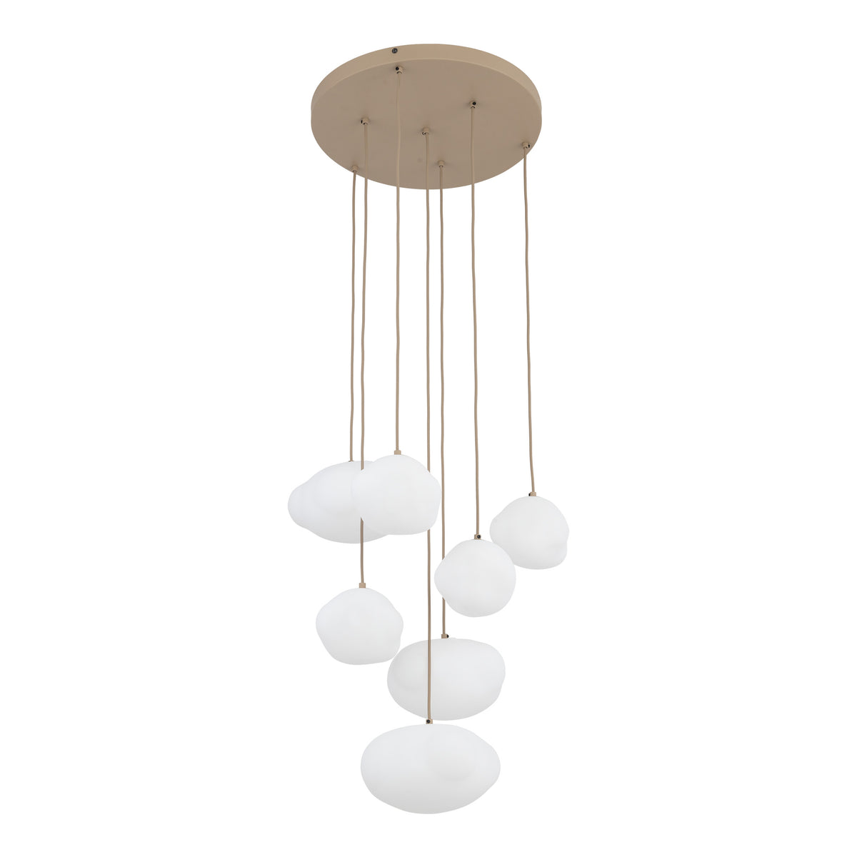 Lustră TK Lighting Nebia, nisip, 7 x G9, 10756