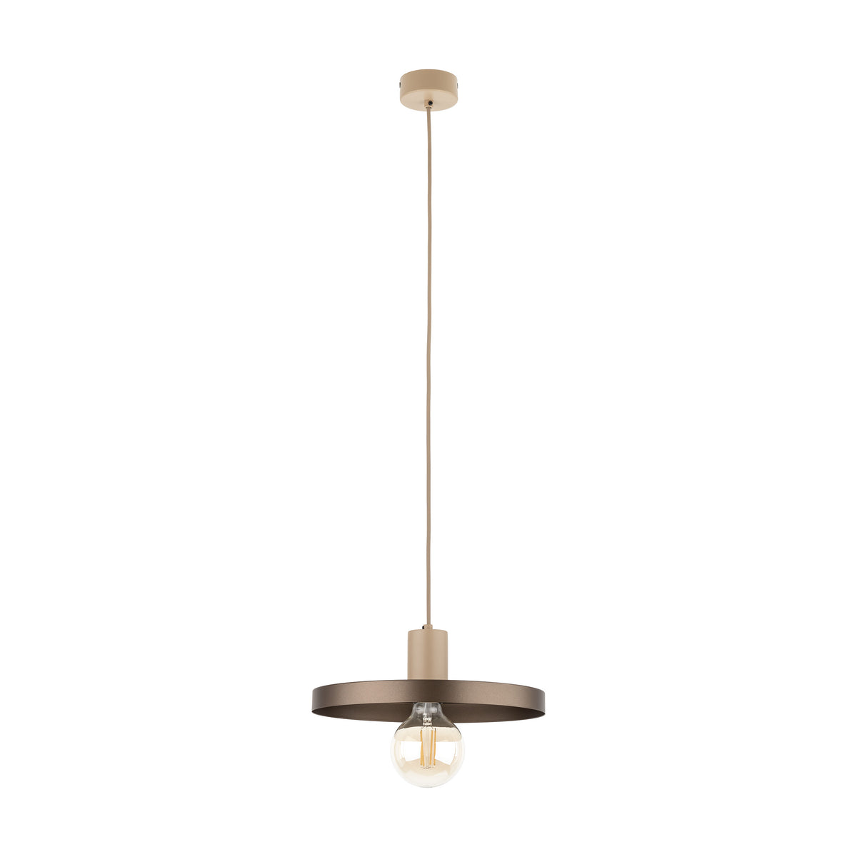 Pendul TK Lighting Sila 300, nisip, maro, 10757