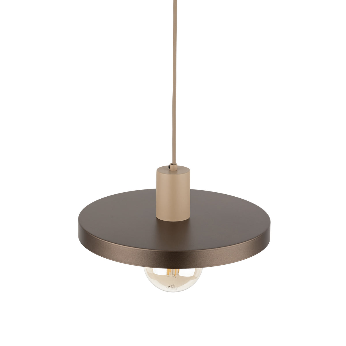 Pendul TK Lighting Sila 300, nisip, maro, 10757