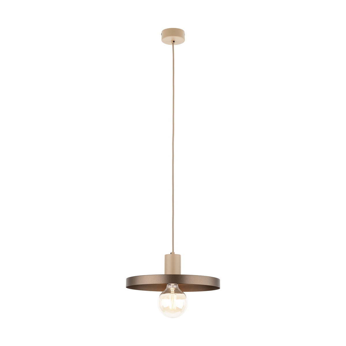 Pendul TK Lighting Sila 300, nisip, maro, 10757