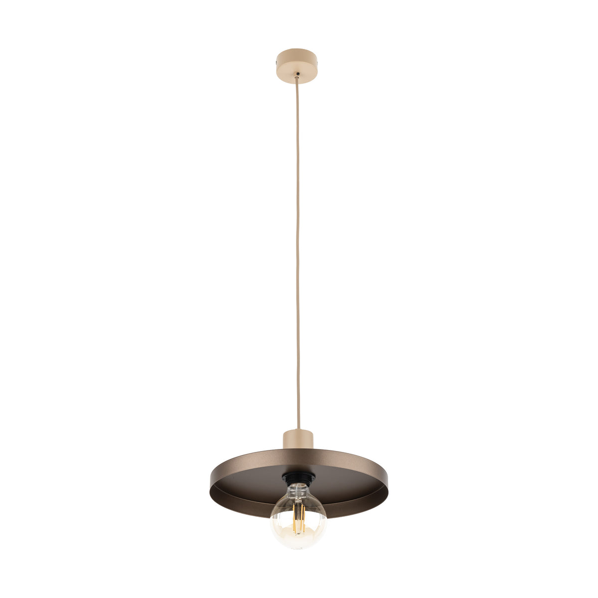 Pendul TK Lighting Sila 300, nisip, maro, 10757