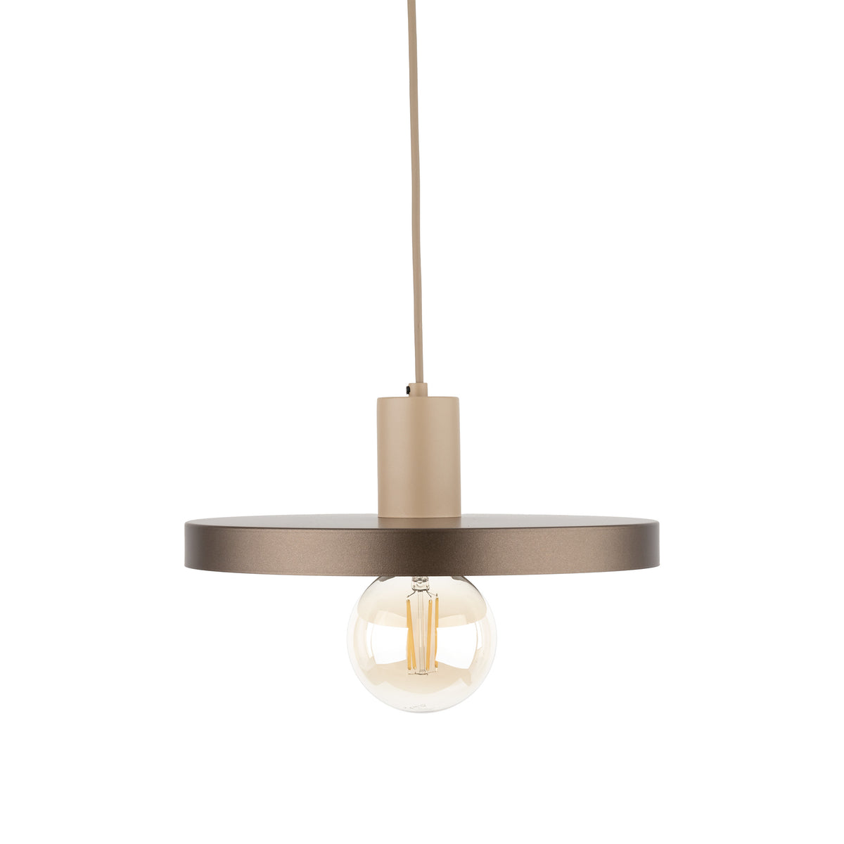 Pendul TK Lighting Sila 300, nisip, maro, 10757