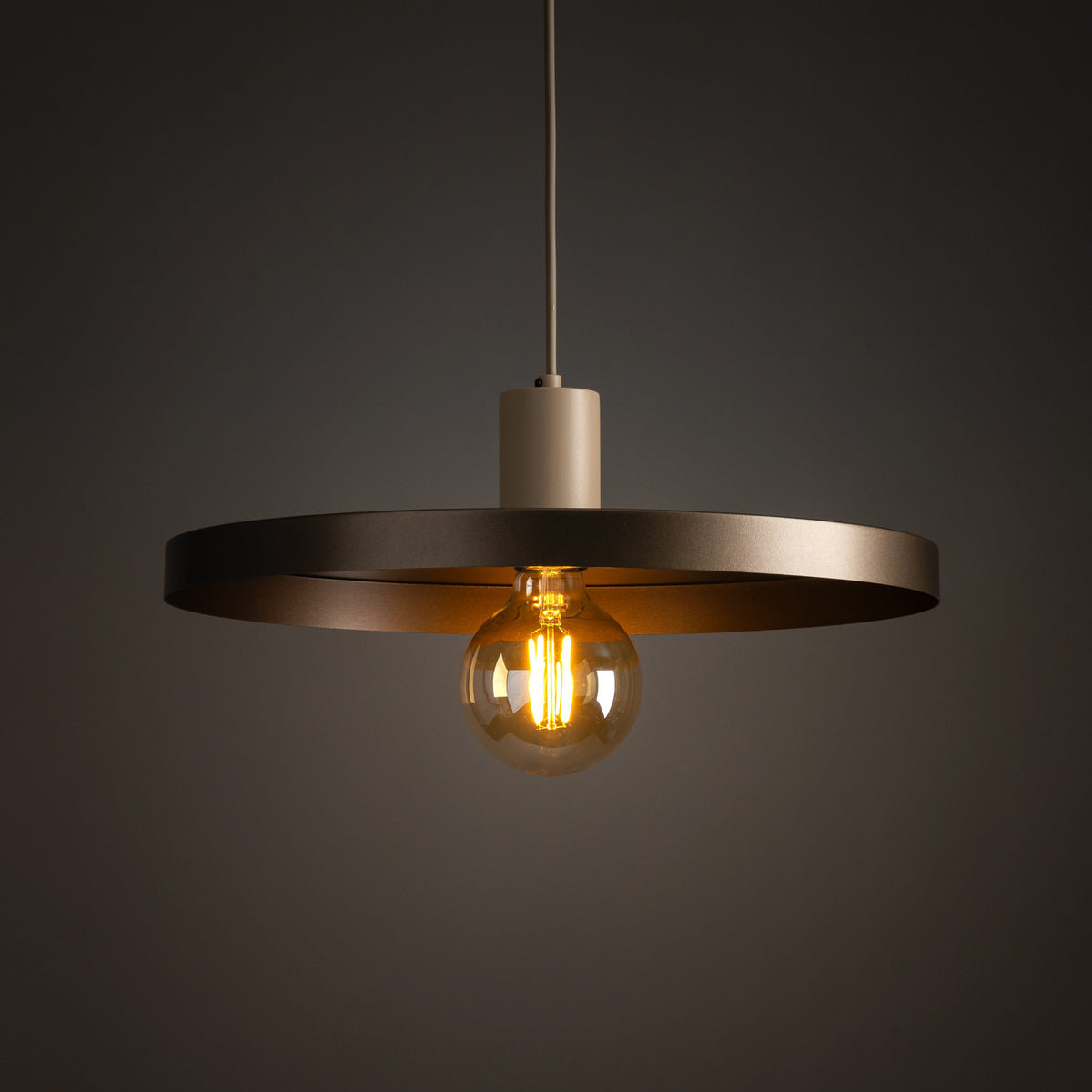 Pendul TK Lighting Sila 400, nisip, maro, 10758