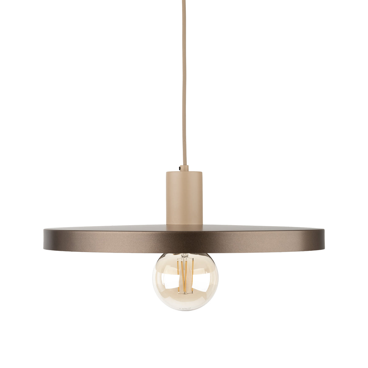 Pendul TK Lighting Sila 400, nisip, maro, 10758