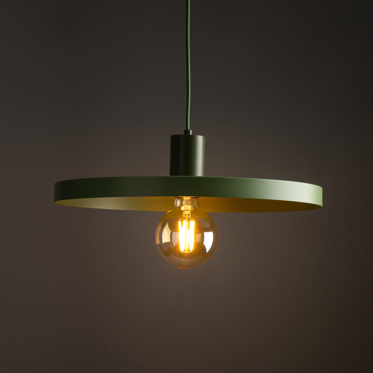 Pendul TK Lighting Sila Peapod 400, verde, 10762
