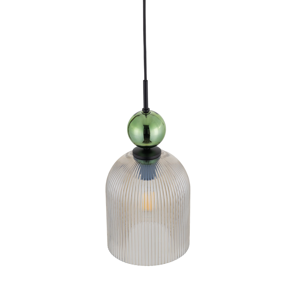 Pendul TK Lighting Sophia Big, verde, coniac, 10776