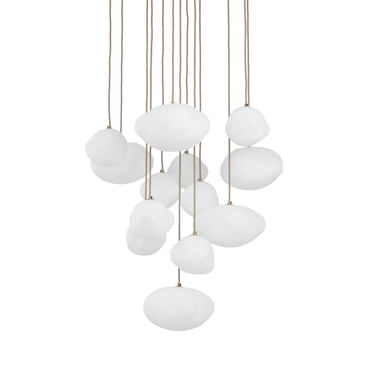 Lustră TK Lighting Nebia, nisip, 13 x G9, 10782