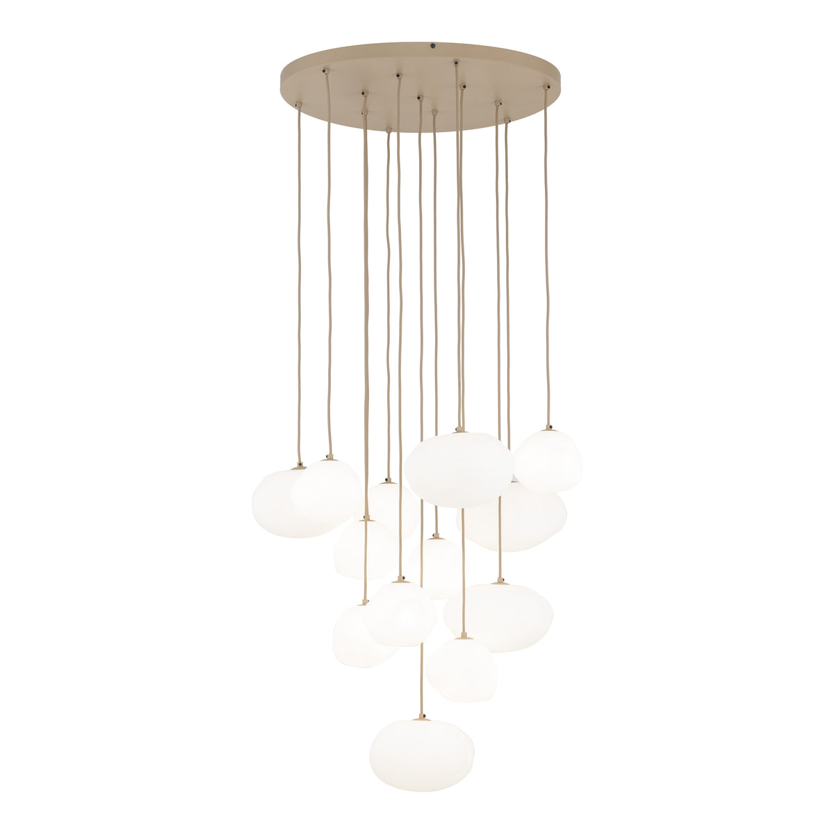 Lustră TK Lighting Nebia, nisip, 13 x G9, 10782