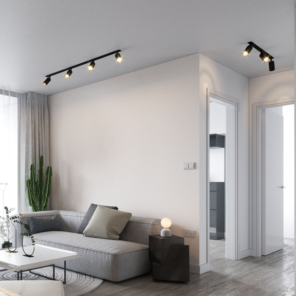 Aplică TK Lighting Amis Încastrat, negru, 10809
