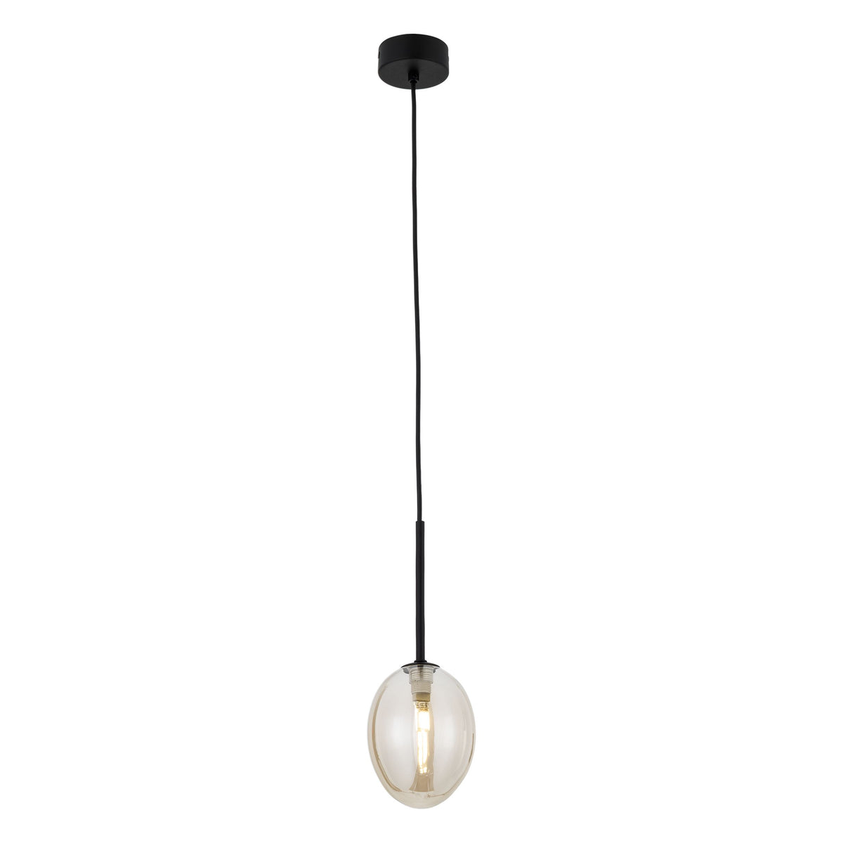 Pendul TK Lighting Pearl, coniac, 10831