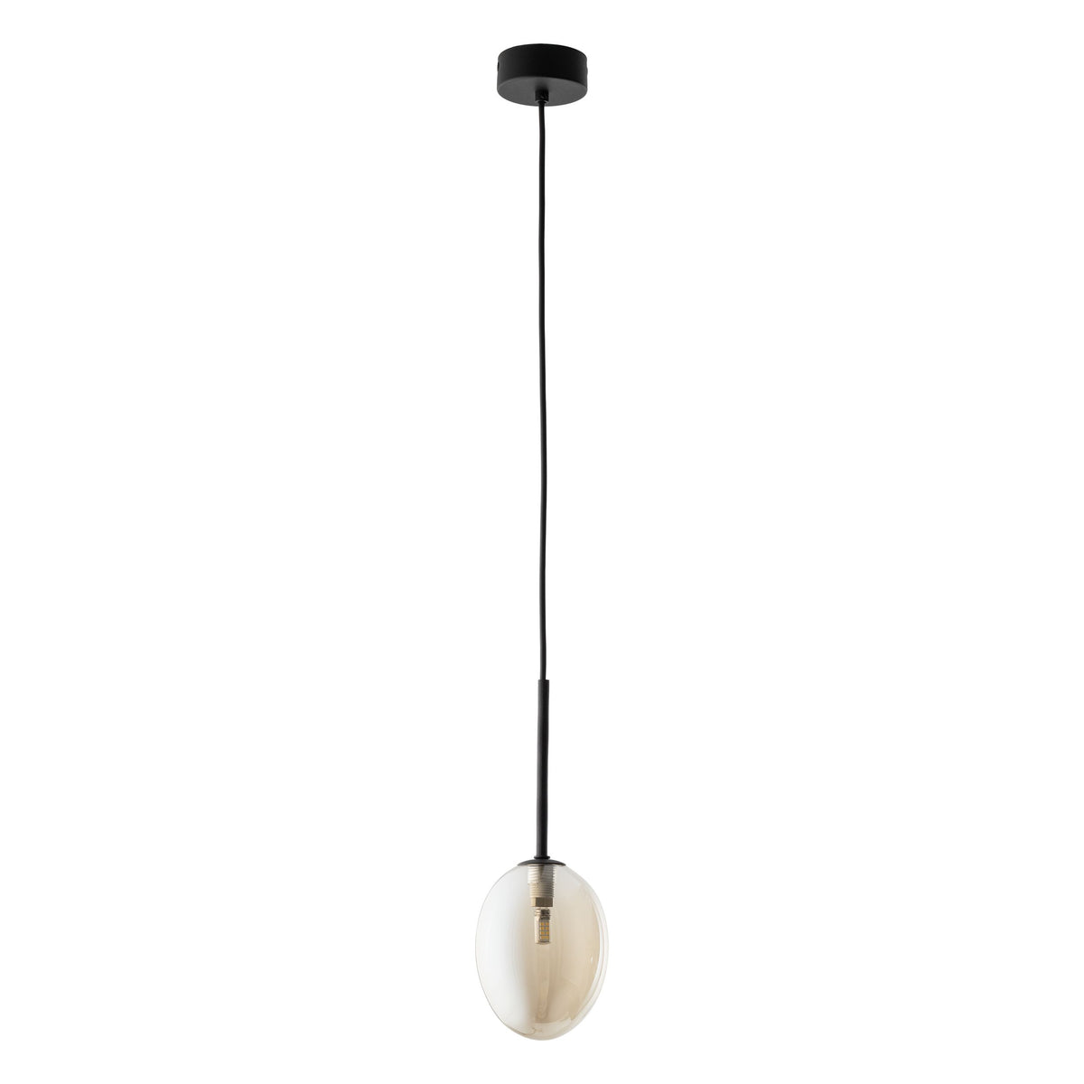 Pendul TK Lighting Pearl, coniac, 10831