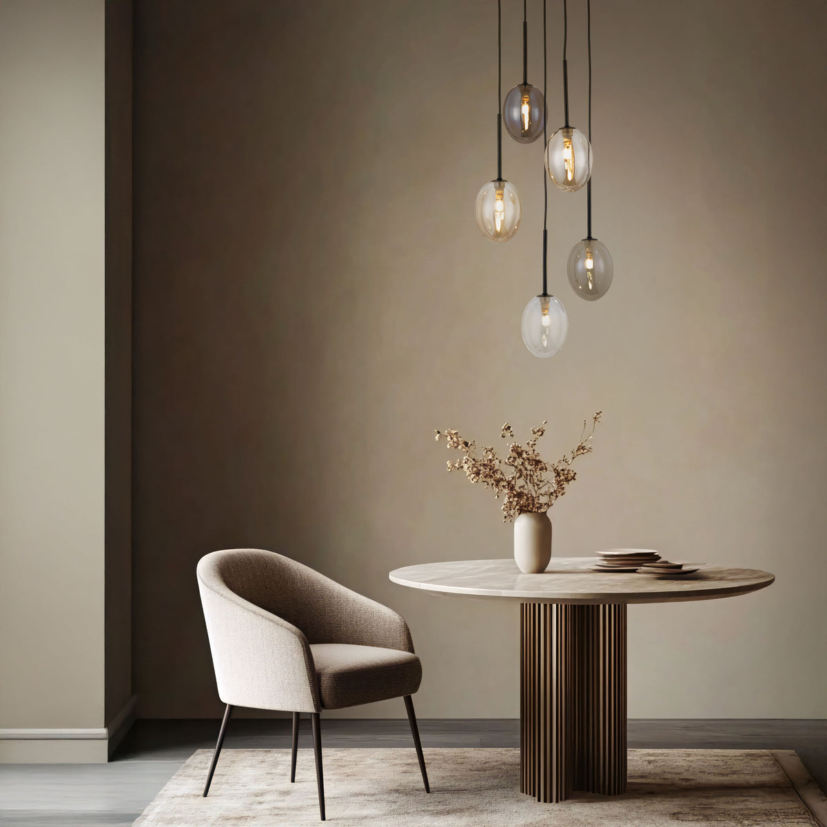 Lustră TK Lighting Pearl Mix, 5 x G9, 10844