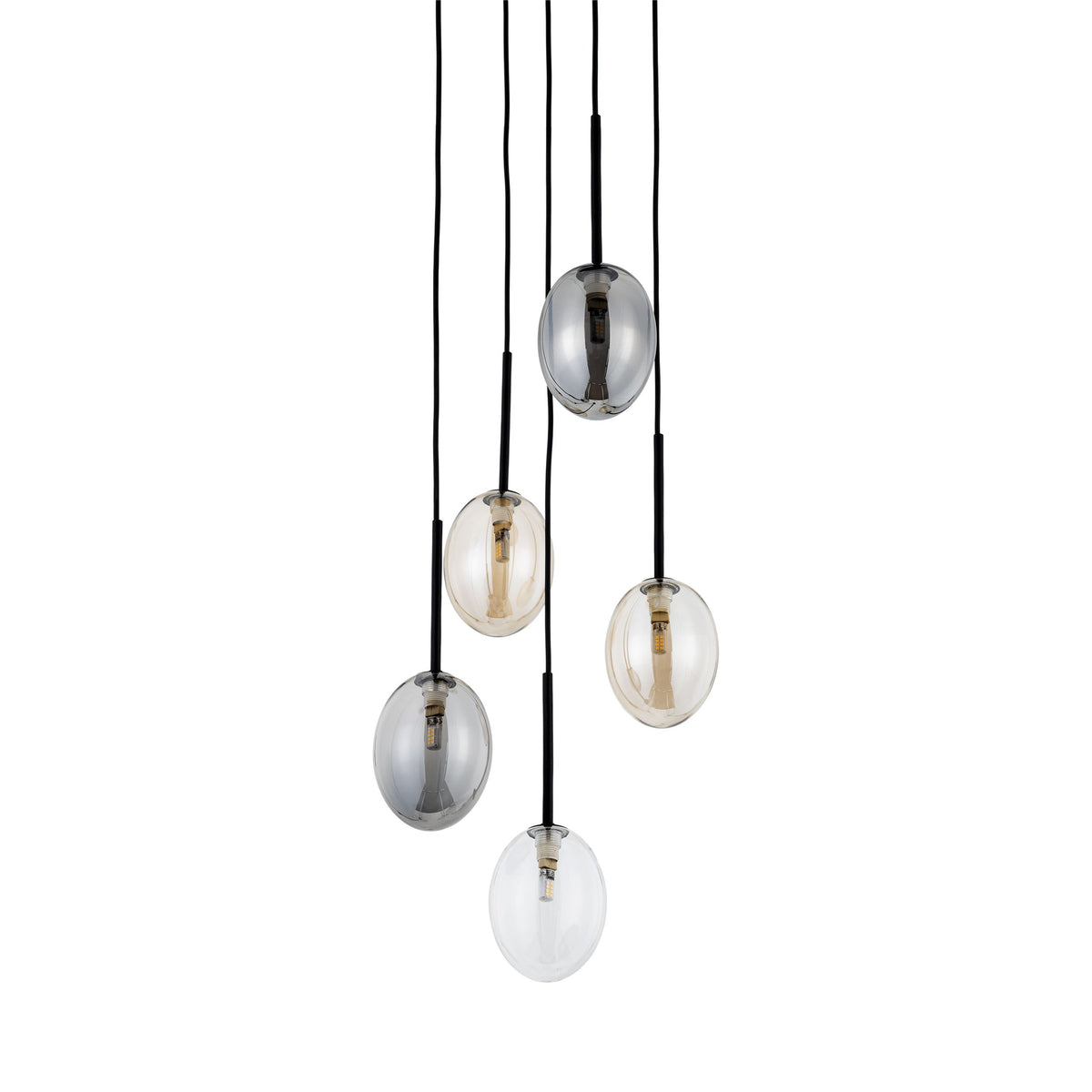 Lustră TK Lighting Pearl Mix, 5 x G9, 10844