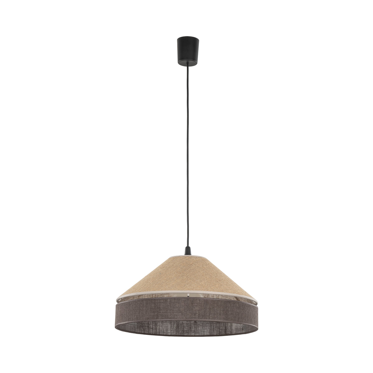 Pendul TK Lighting Eliss, negru, iută, 10874
