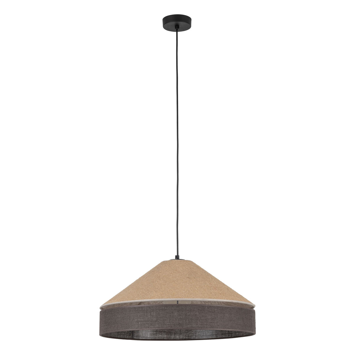 Pendul TK Lighting Eliss 500, iută, maro, 10895