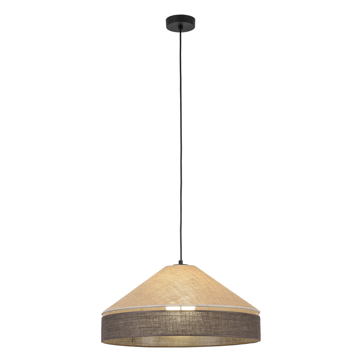 Pendul TK Lighting Eliss 500, iută, maro, 10895