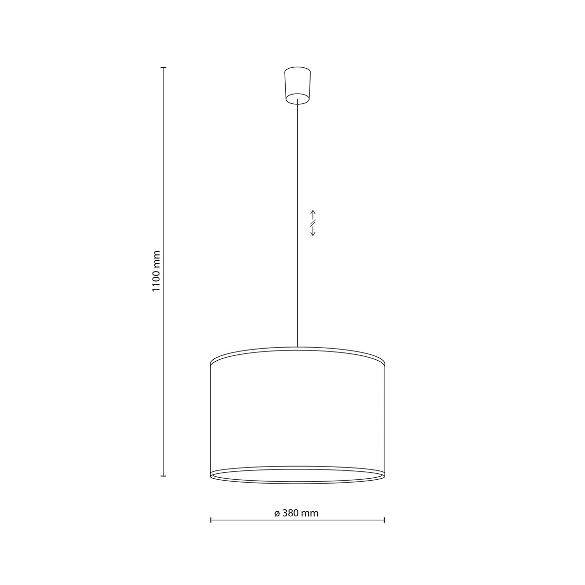 Pendul TK Lighting Africana, 10904