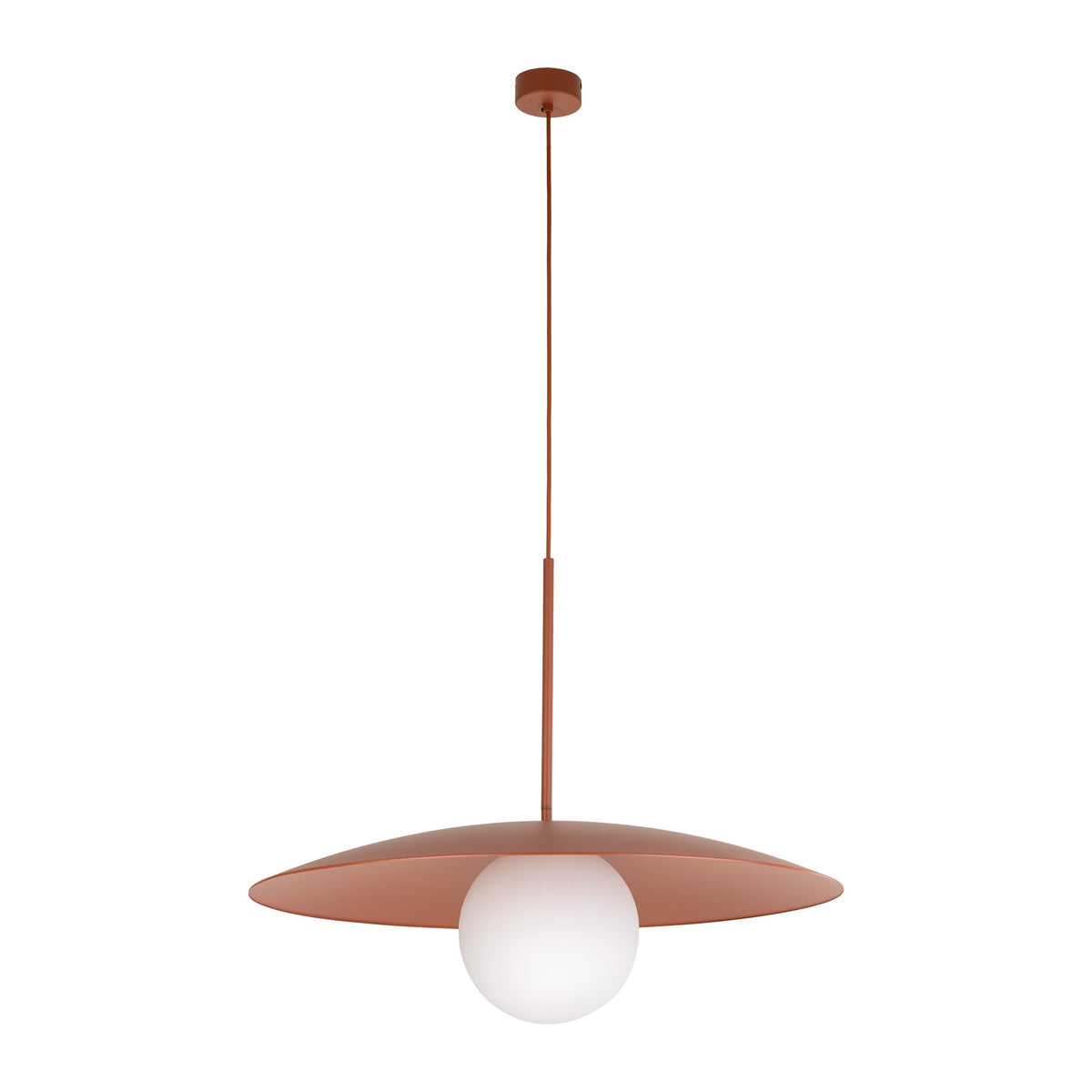 Pendul TK Lighting Slate Glass, cărămiziu, 10911