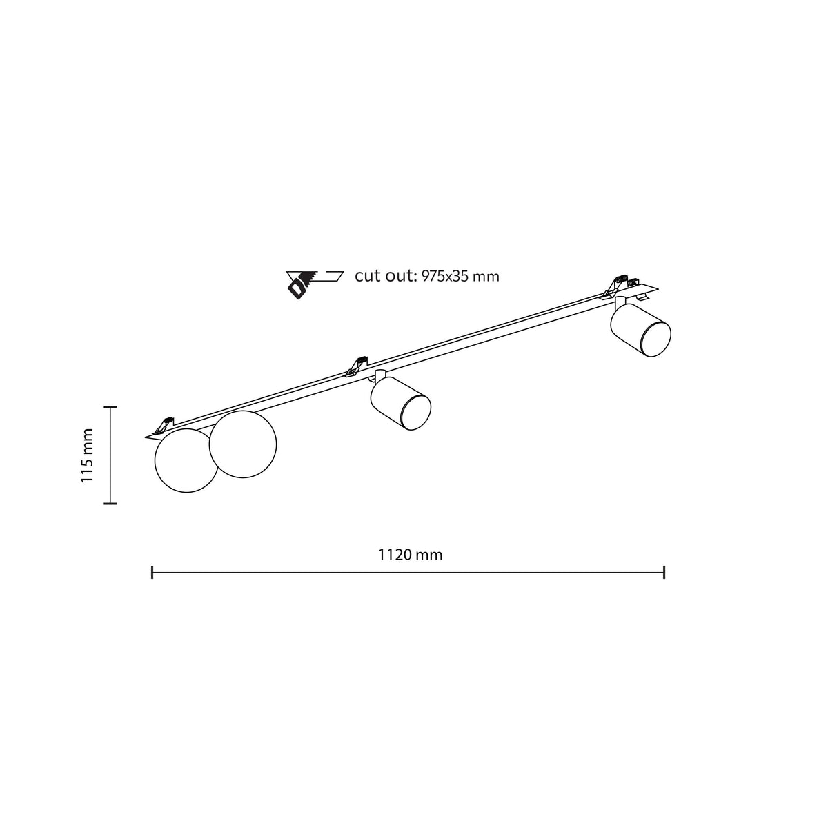 Aplică TK Lighting Vox, 4 x G9, 10929