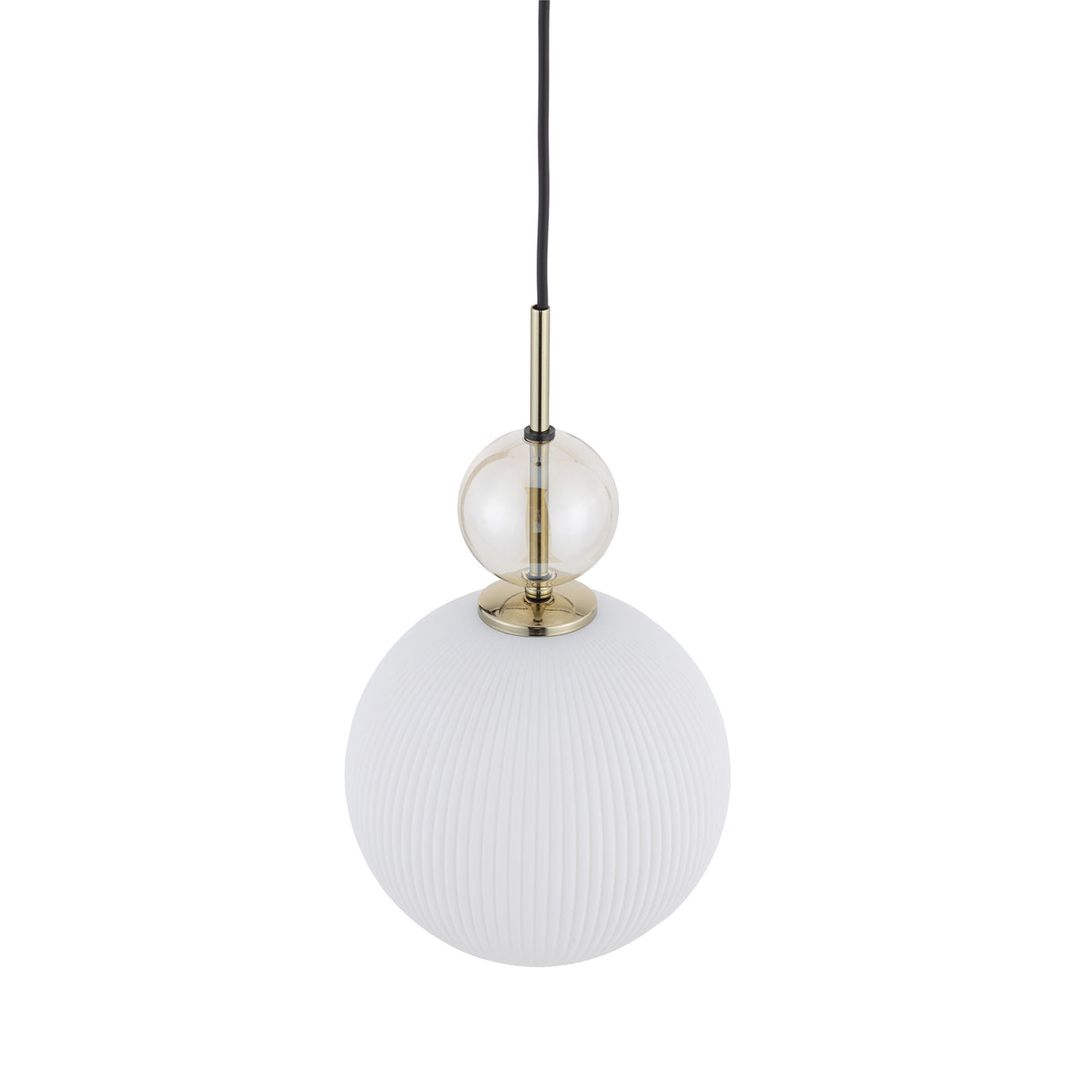 Pendul TK Lighting Sophia Big, coniac, alb, 10931