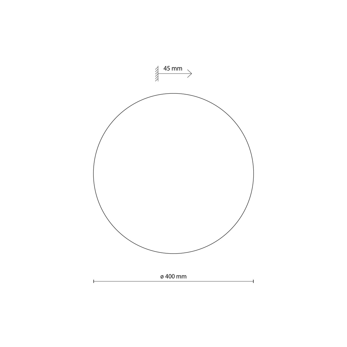 Aplică TK Lighting Luna 400, verde, 10958
