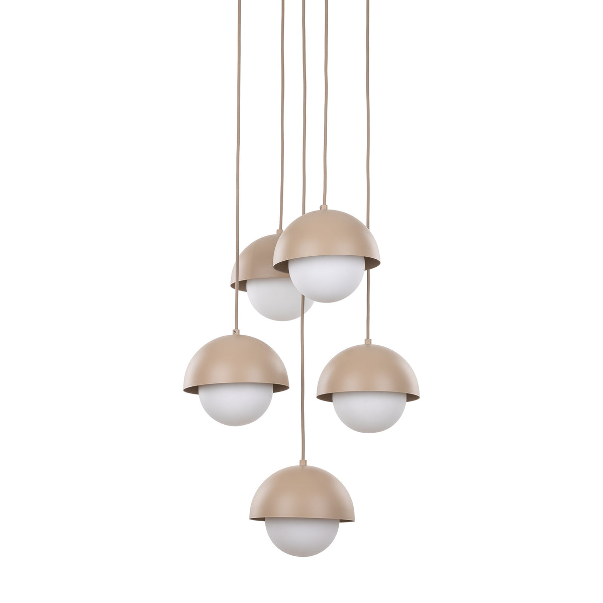 Lustră TK Lighting Bono, nisip, 5 x G9, 10966