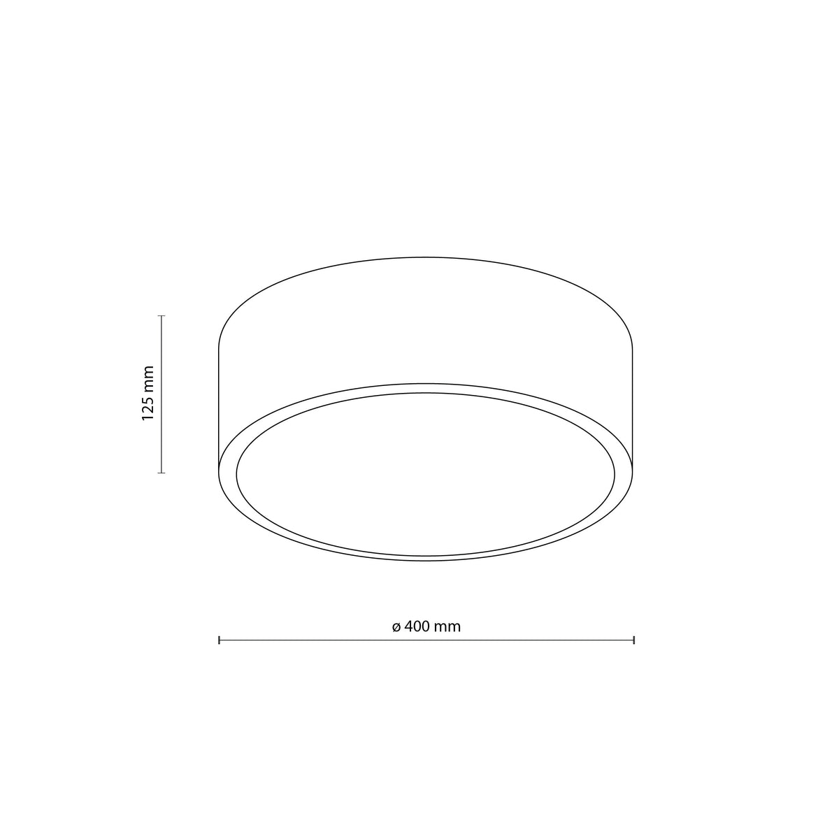 Aplică TK Lighting Livo M, negru, 3 x E27, 10986