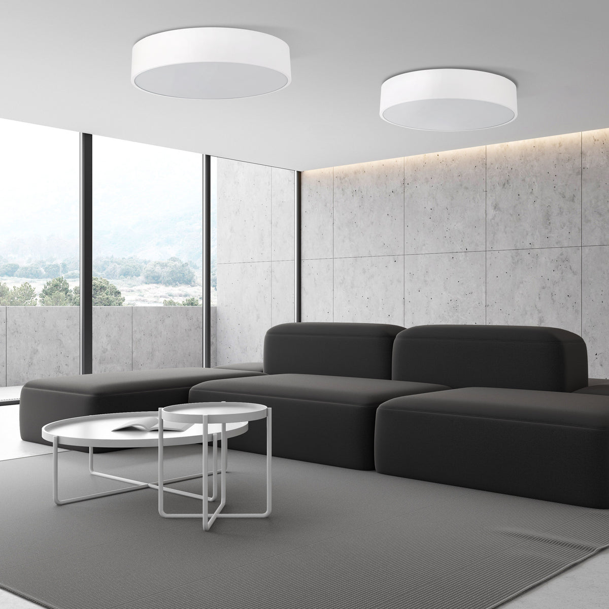 Aplică TK Lighting Livo L, alb, 4 x E27, 10987