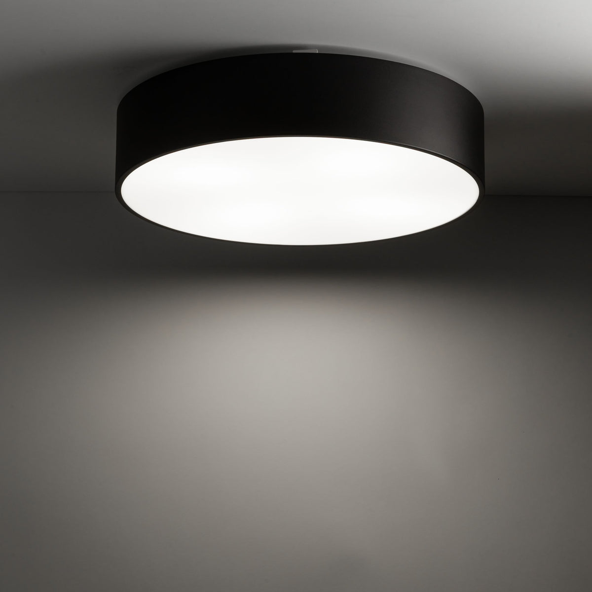 Plafonieră TK Lighting Livo L, negru, 4 x E27, 10988