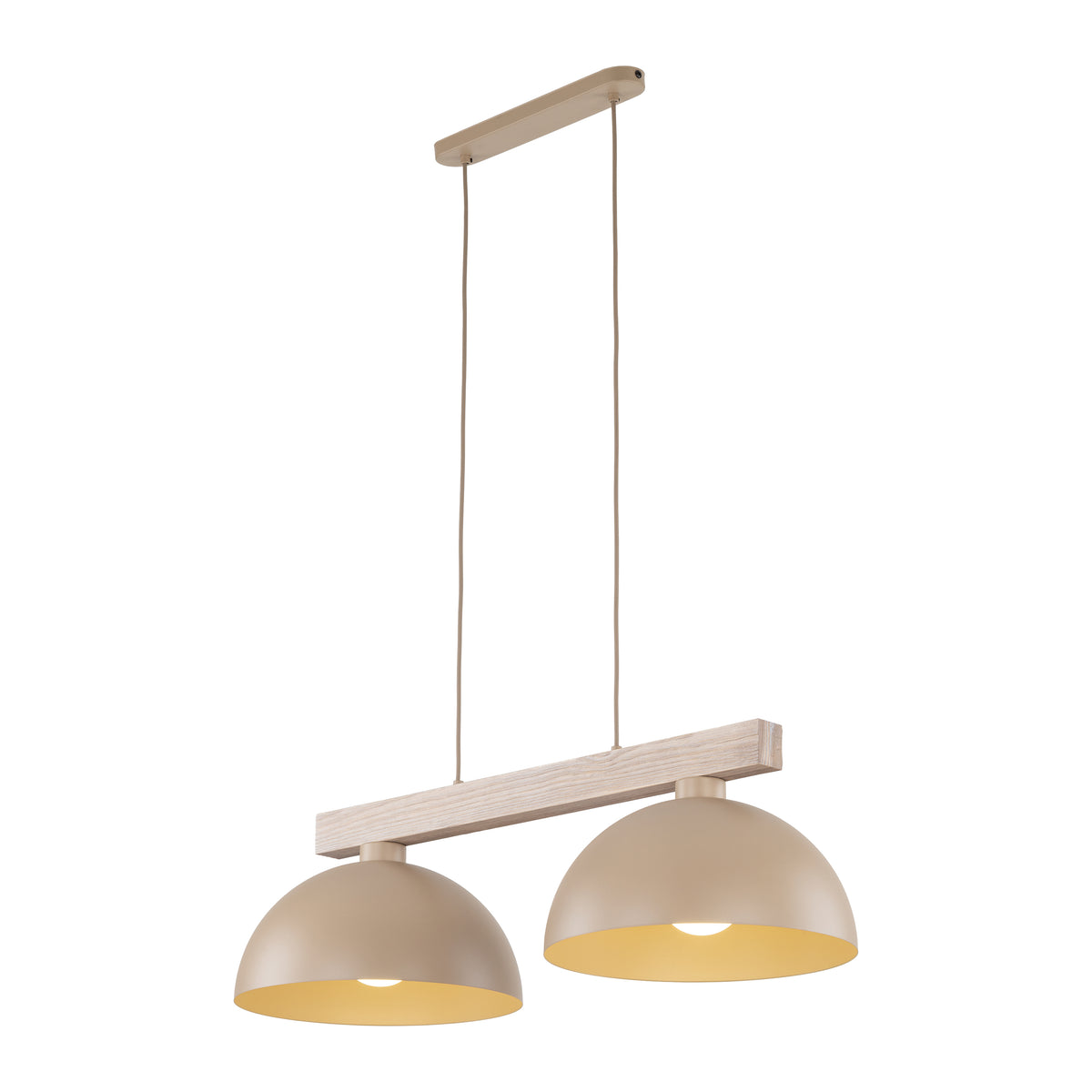 Lustră TK Lighting Oslo, nisip, 2 x E27, 11011