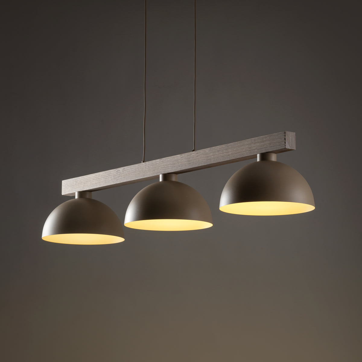 Lustră TK Lighting Oslo, nisip, 3 x E27, 11012