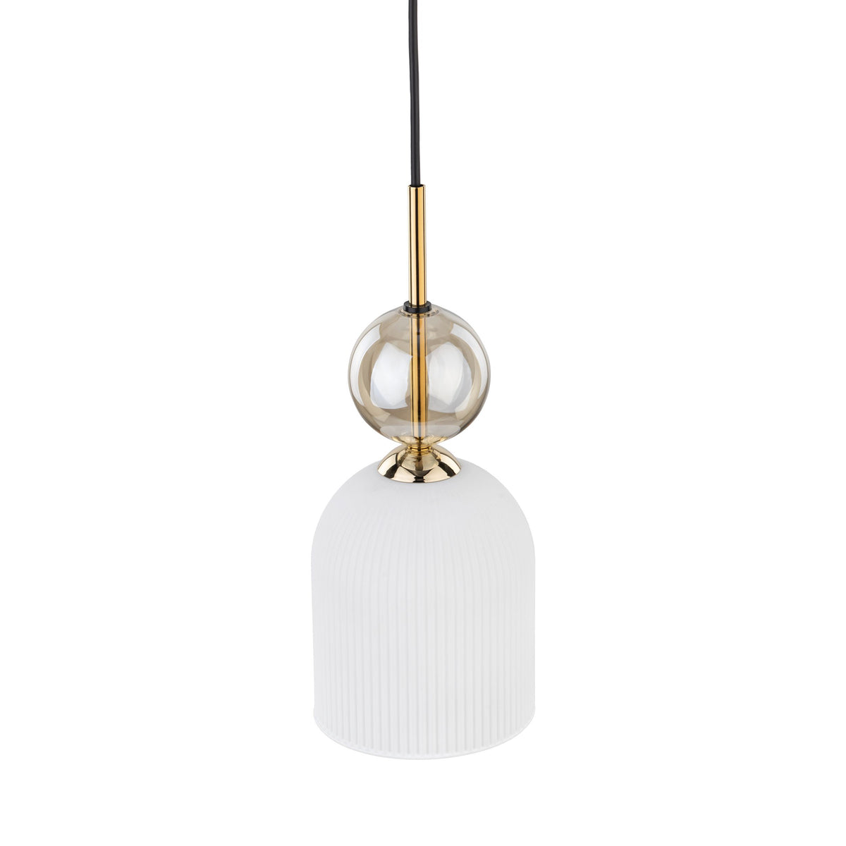 Pendul TK Lighting Sophia, coniac, alb, 11020