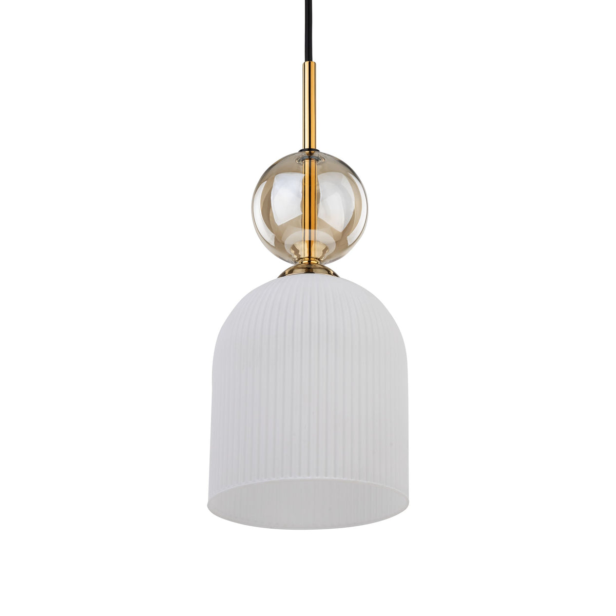 Pendul TK Lighting Sophia, coniac, alb, 11020