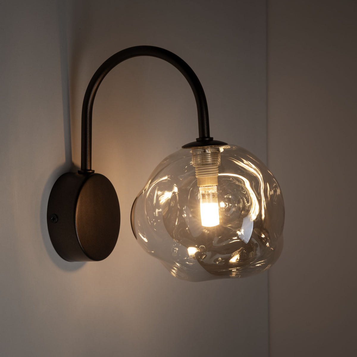 Aplică TK Lighting Lava, maro, 11024
