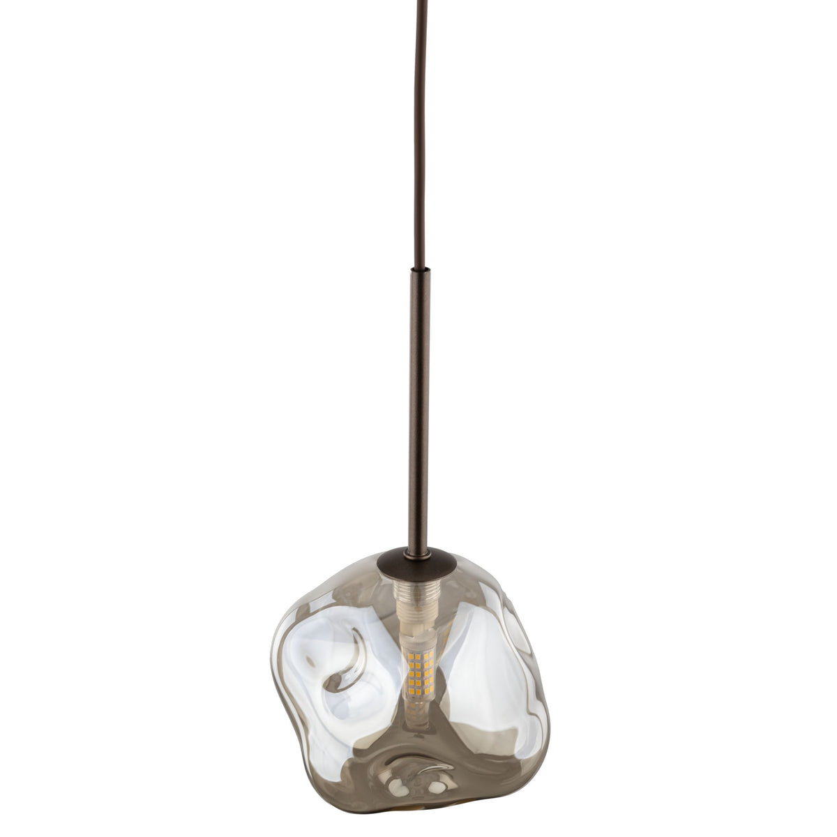 Pendul TK Lighting Lava, maro, 11025