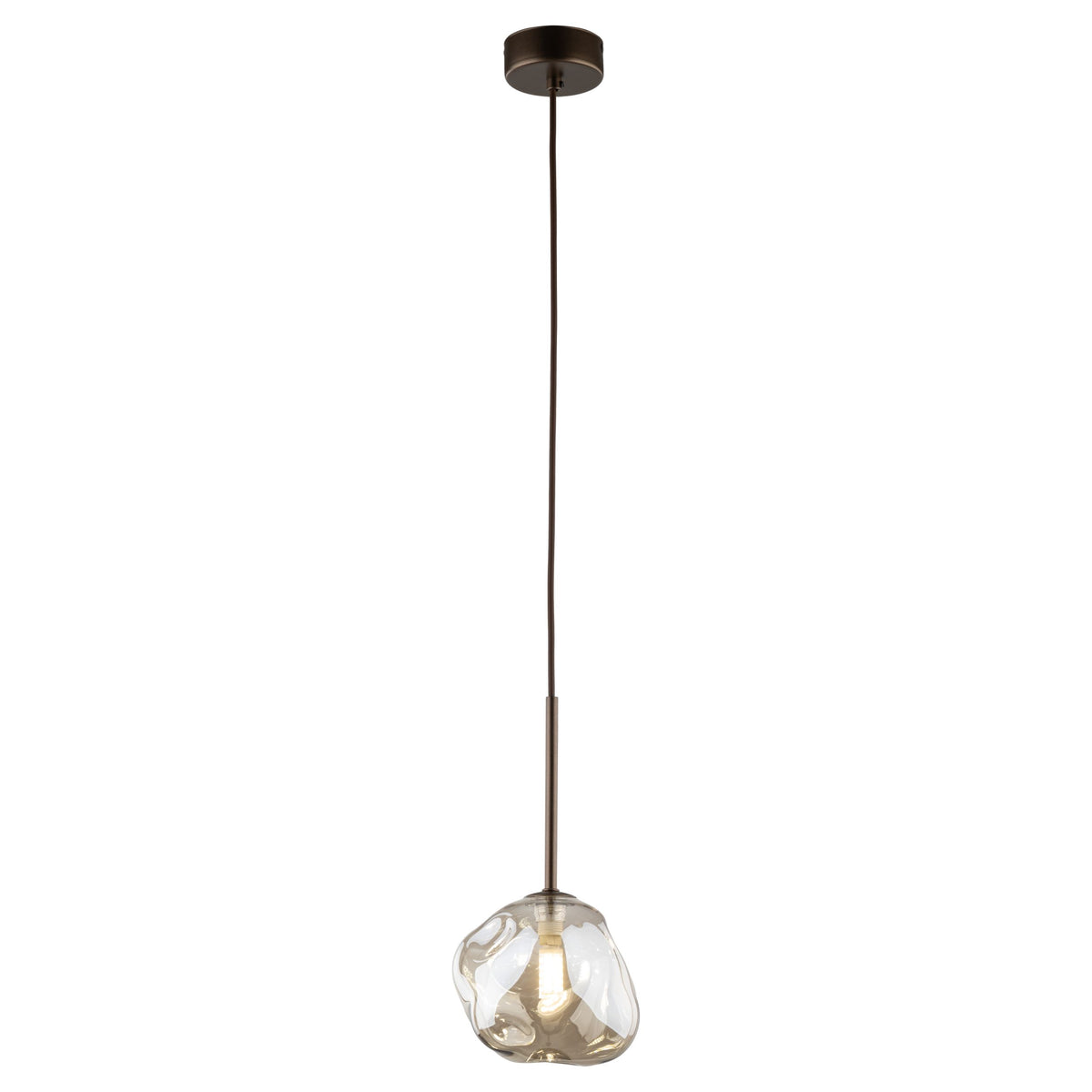 Pendul TK Lighting Lava, maro, 11025