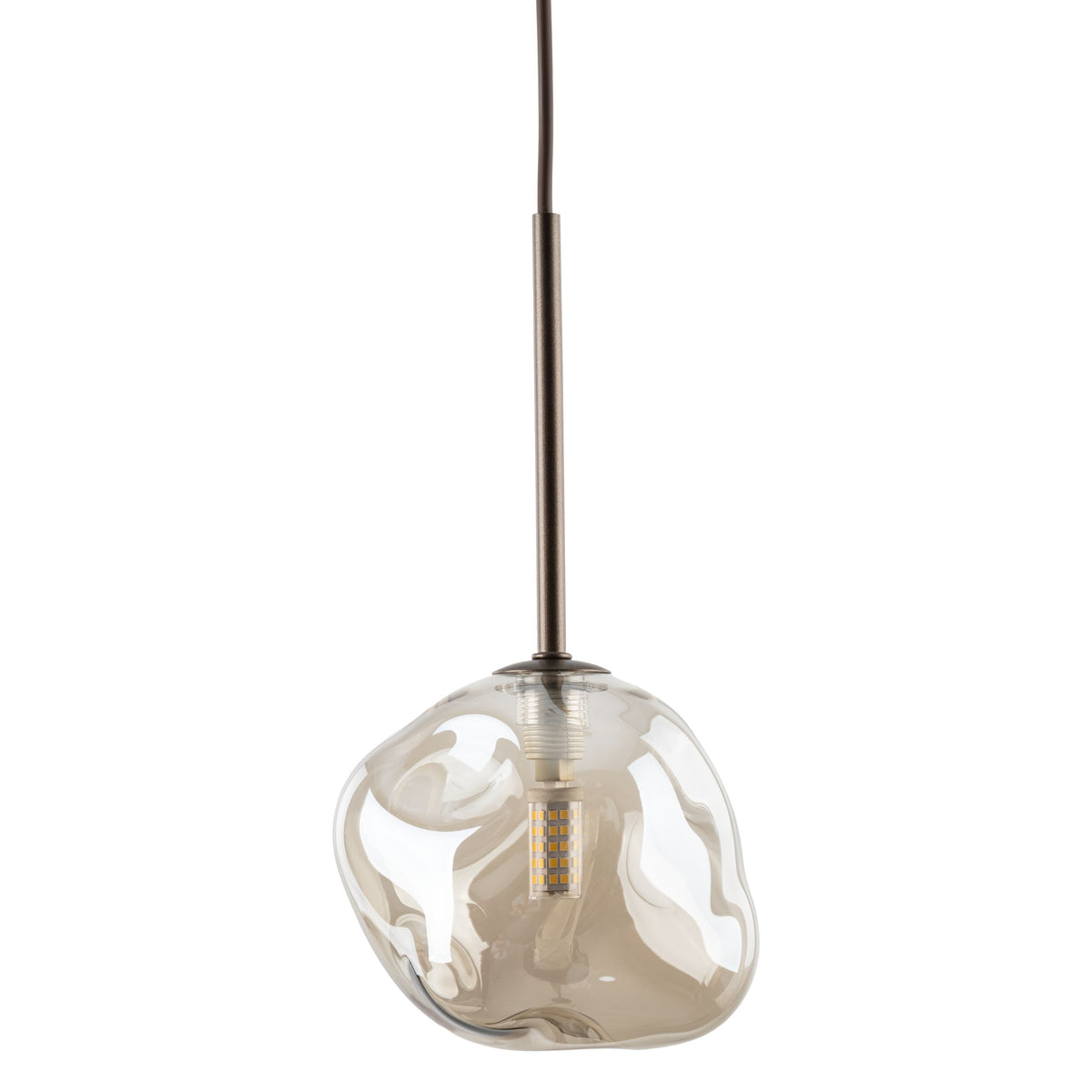 Pendul TK Lighting Lava, maro, 11025