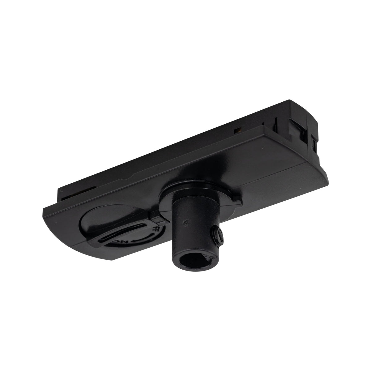 Conector pentru șină TK Lighting Tracer 1L Adapter Slim Hamulcem, negru, 11030
