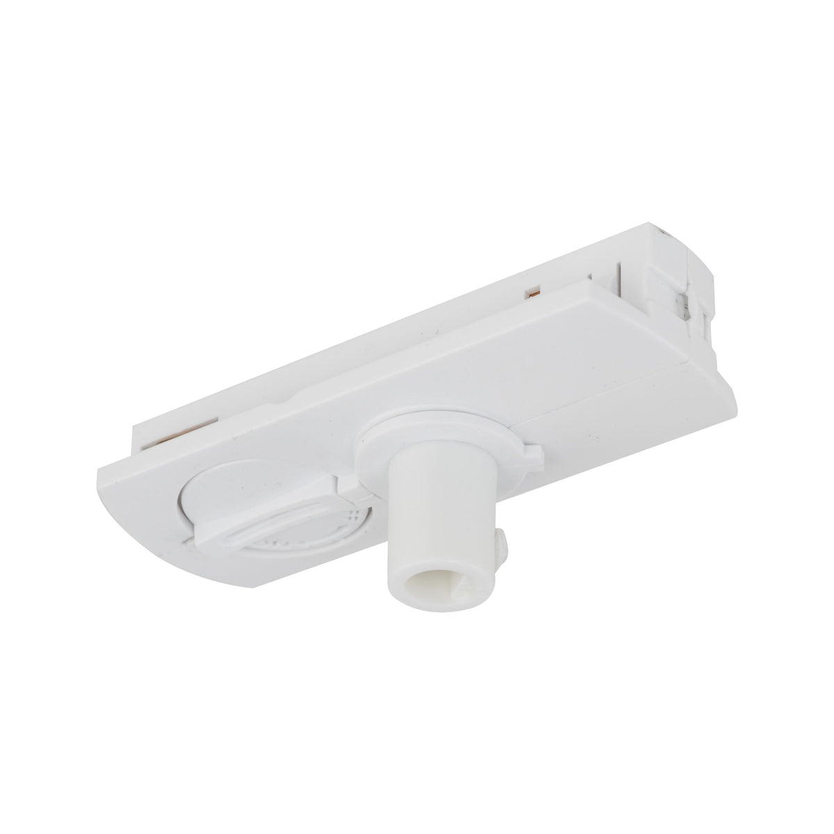 Conector pentru șină TK Lighting Tracer 1L Adapter Slim Hamulcem, alb, 11031